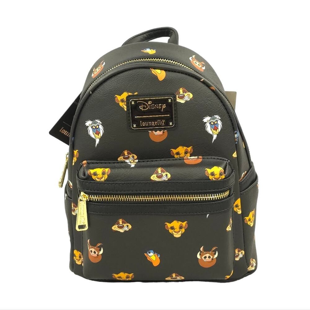 Loungefly Disney Lion King Faces Mini Backpack
